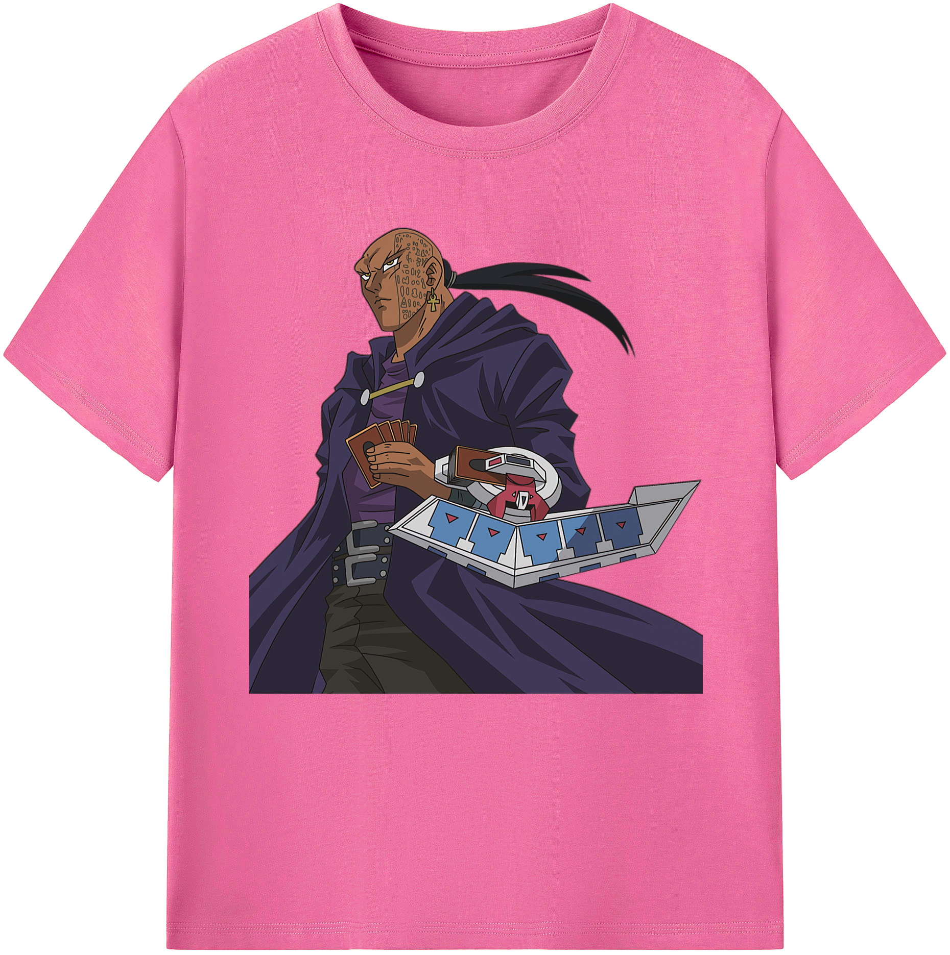 （画像用） 遊☆戯☆王 Yu-Gi-Oh! レディースカジュアルプリントTシャツ（綿100％）
